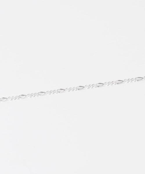 XOLO(ショロ)の「XOLO Figaro Link Necklace(ネックレス・メンズ・シルバー・50)」の4枚目の写真