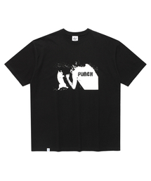 Cavish（カビシ）の「PUNCH SS TEE BLACK(CV2FMUT504A)（Tシャツ/カットソー）」