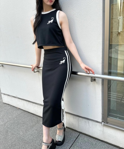 MILK（ミルク）の「CATノースリーブ トップス（Tシャツ/カットソー・レディース・B/A・FREE）」の8枚目の写真