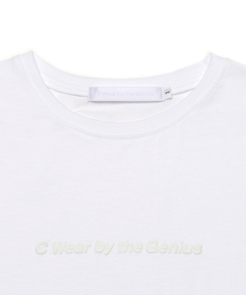 C WEAR BY THE GENIUS(シーウェアバイザジーニアス)の「シーウェア クロップTシャツ ホワイト(Tシャツ/カットソー・レディース・その他・size1)」の9枚目の写真
