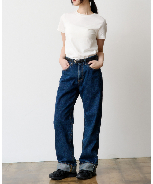 DENMADE(デンメイド)の「(WOMEN) DEN0962 Selvedge Deep Faded (Wide Fit)(デニムパンツ・レディース・その他・S/M/XS)」の2枚目の写真