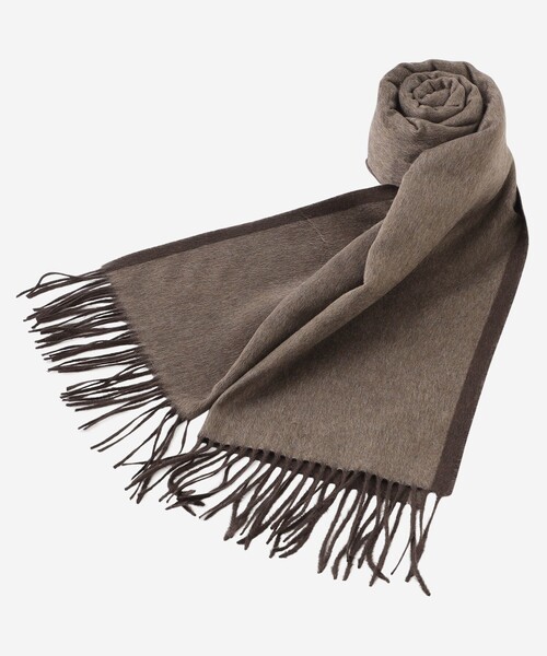 MACKINTOSH LONDON（マッキントッシュ ロンドン）の「【ZEGNA/ゼニア】シルクストール（マフラー・メンズ・グリーン系その他7/レッド系その他2/チャコールグレー/ネイビー/ブラウン系その他5・FREE）」の2枚目の写真