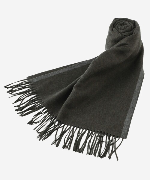 MACKINTOSH LONDON（マッキントッシュ ロンドン）の「【ZEGNA/ゼニア】シルクストール（マフラー・メンズ・グリーン系その他7/レッド系その他2/チャコールグレー/ネイビー/ブラウン系その他5・FREE）」の3枚目の写真