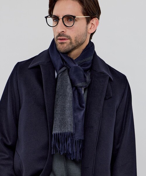 MACKINTOSH LONDON（マッキントッシュ ロンドン）の「【ZEGNA/ゼニア】シルクストール（マフラー・メンズ・グリーン系その他7/レッド系その他2/チャコールグレー/ネイビー/ブラウン系その他5・FREE）」の8枚目の写真