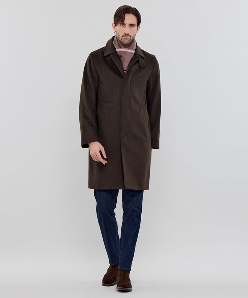 MACKINTOSH LONDON（マッキントッシュ ロンドン）の「【ZEGNA/ゼニア】シルクストール（マフラー・メンズ・グリーン系その他7/レッド系その他2/チャコールグレー/ネイビー/ブラウン系その他5・FREE）」の12枚目の写真