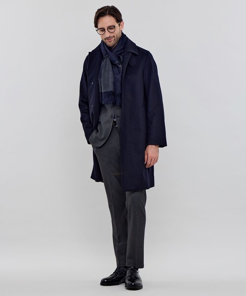MACKINTOSH LONDON（マッキントッシュ ロンドン）の「【ZEGNA/ゼニア】シルクストール（マフラー・メンズ・グリーン系その他7/レッド系その他2/チャコールグレー/ネイビー/ブラウン系その他5・FREE）」の13枚目の写真