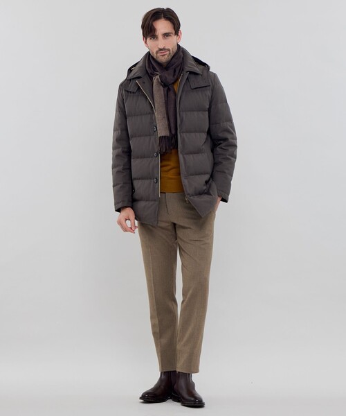 MACKINTOSH LONDON（マッキントッシュ ロンドン）の「【ZEGNA/ゼニア】シルクストール（マフラー・メンズ・グリーン系その他7/レッド系その他2/チャコールグレー/ネイビー/ブラウン系その他5・FREE）」の14枚目の写真