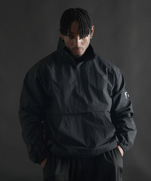 PHERMENON（フェルメノン）の「ルーズフィット ナイロン アノラック [ブラック]（マウンテンパーカー）」