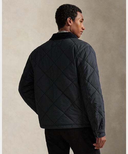 POLO RALPH LAUREN（ポロ ラルフ ローレン）の「Hurston キルテッド ユーティリティ ジャケット（ブルゾン・メンズ・ブラック系1・L/M/S）」の7枚目の写真