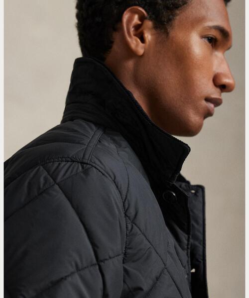 希少・高級✨ポロバイラルフローレン　ラムレザーブルゾン・ジャケット　キルティング Hurston キルテッド ユーティリティ ジャケット（ブルゾン）｜POLO