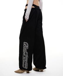 BADEE（ベディー）の「Lace Layered Sweatpants Black（スウェットパンツ）」