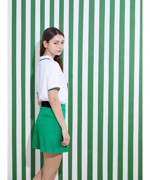 NITINA(ニティナ)の「ベーシックステッチショートパンツGR(その他パンツ・レディース・グリーン・SMALL/MEDIUM)」の4枚目の写真