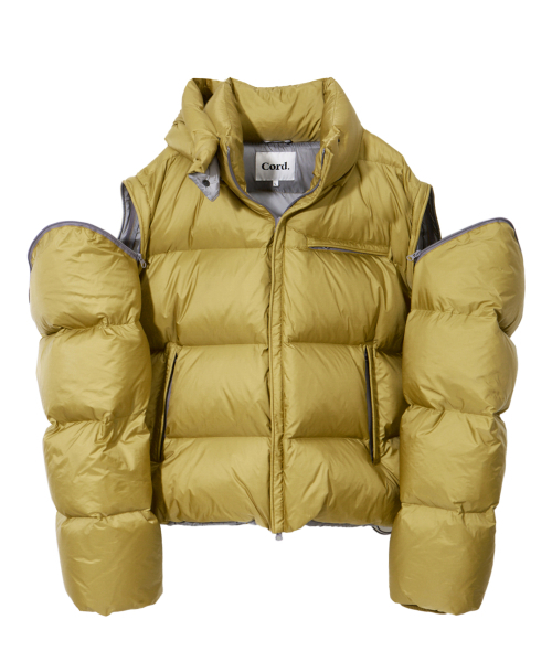 CORD（コード）の「マルチウェイヘビーダウンパファー_LIME（ダウンジャケット/コート・メンズ・その他・MEDIUM/LARGE）」の3枚目の写真