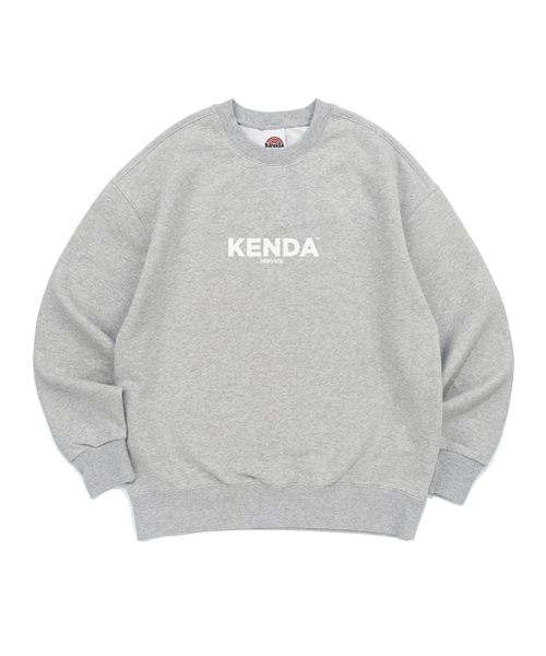 KENDA(ケンダ)の「MAIN LOGO MTM (MELANGE)(スウェット・レディース・チャコールグレー・SMALL/MEDIUM/LARGE/X-LARGE)」の1枚目の写真