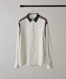 CULLNI（クルニ）の「【CULLNI exclusive for Lui's】配色切替デザインシャツ（シャツ/ブラウス）」