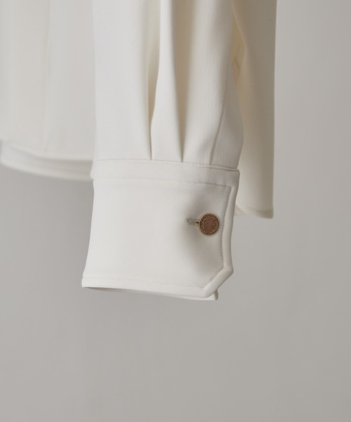 CULLNI（クルニ）の「【CULLNI exclusive for Lui's】配色切替デザインシャツ（シャツ/ブラウス・メンズ・キナリ/ブラック/チャコールグレー・1/2）」の10枚目の写真