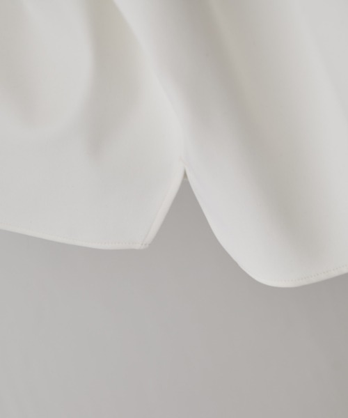 CULLNI（クルニ）の「【CULLNI exclusive for Lui's】配色切替デザインシャツ（シャツ/ブラウス・メンズ・キナリ/ブラック/チャコールグレー・1/2）」の12枚目の写真