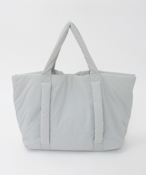 Julier Yoga and Relax（ジュリエヨガアンドリラックス）の「Julier パフィー撥水トートバッグ（トートバッグ・レディース・ライトグレー/ブラック/ブルー・FREE）」の8枚目の写真