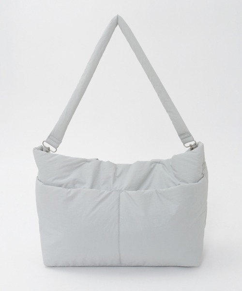 Julier Yoga and Relax（ジュリエヨガアンドリラックス）の「Julier パフィー撥水トートバッグ（トートバッグ・レディース・ライトグレー/ブラック/ブルー・FREE）」の14枚目の写真