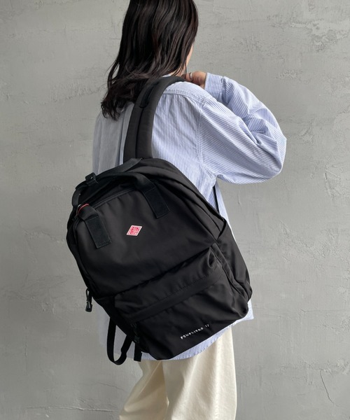 DANTON（ダントン）の「【WEB限定】[DANTON/ダントン] PEUPLIERS 17 ポリエステルツイルバックパック（バックパック/リュック・レディース・ブラック・ONE SIZE）」の2枚目の写真