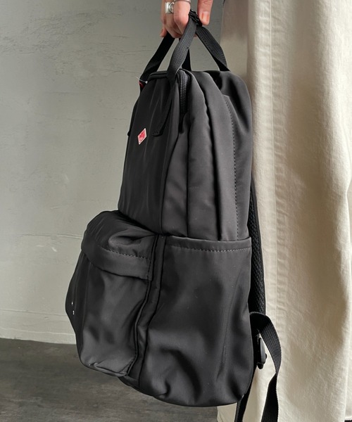 DANTON（ダントン）の「【WEB限定】[DANTON/ダントン] PEUPLIERS 17 ポリエステルツイルバックパック（バックパック/リュック・レディース・ブラック・ONE SIZE）」の9枚目の写真
