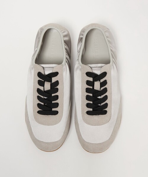 ODETTE E ODILE(オデットエオディール)の「シャーリングトップ スニーカー15↑(スニーカー・レディース・ブラック/マスタード/ダークブラウン/ライトグレー・37/36/35/38)」の3枚目の写真