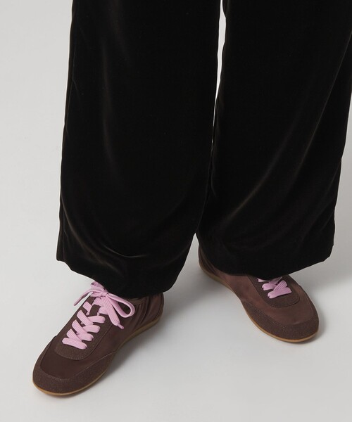 ODETTE E ODILE(オデットエオディール)の「シャーリングトップ スニーカー15↑(スニーカー・レディース・ブラック/マスタード/ダークブラウン/ライトグレー・37/36/35/38)」の18枚目の写真