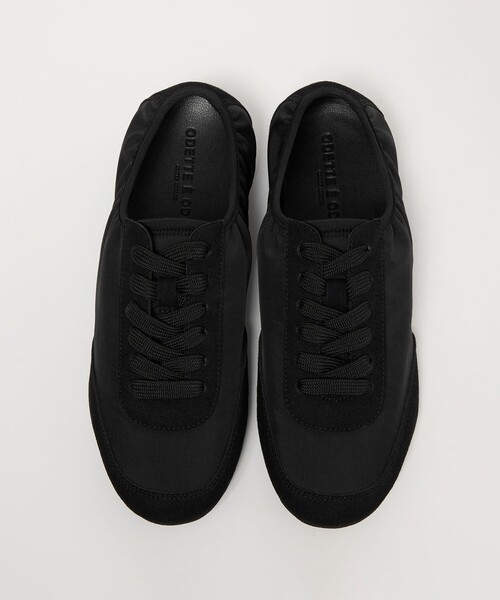 ODETTE E ODILE(オデットエオディール)の「シャーリングトップ スニーカー15↑(スニーカー・レディース・ブラック/マスタード/ダークブラウン/ライトグレー・37/36/35/38)」の7枚目の写真