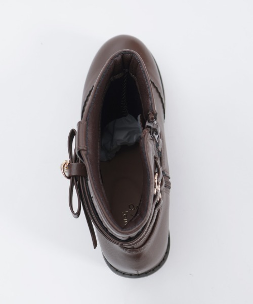 axes femme（アクシーズファム）の「サイドリボンウエスタンブーツ（ブーツ・レディース・ブラック/ブラウン・MEDIUM/LARGE）」の8枚目の写真