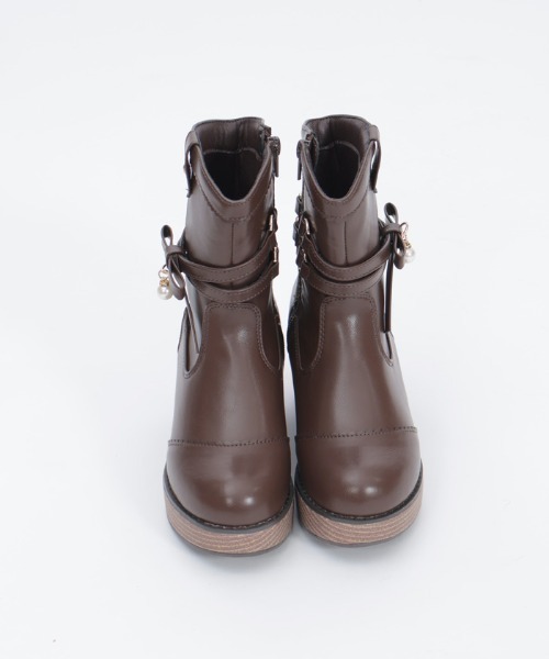 axes femme（アクシーズファム）の「サイドリボンウエスタンブーツ（ブーツ・レディース・ブラック/ブラウン・MEDIUM/LARGE）」の10枚目の写真