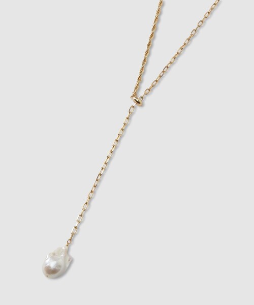 ANAYI（アナイ）の「淡水バロックパールラリエットネックレス（ネックレス・レディース・オフホワイト・FREE）」の6枚目の写真