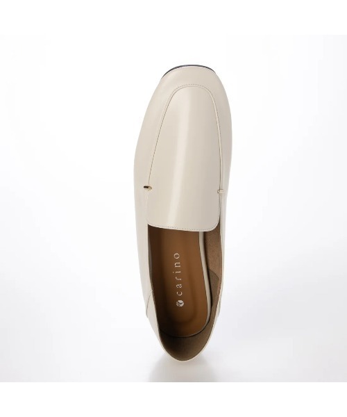 carino(カリーノ)の「【レイン対応】スクエアトゥフラットシューズ(バレエシューズ・レディース・ブラック/シルバー/ベージュ系その他4/アイボリー・24.5cm/24cm/22.5cm/23.5cm/23cm)」の7枚目の写真