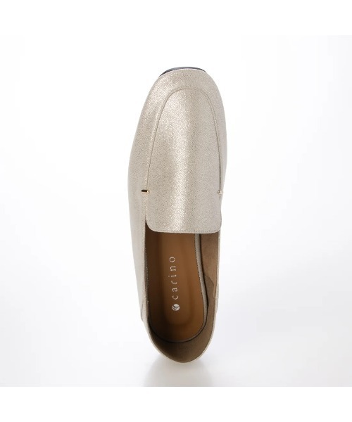 carino(カリーノ)の「【レイン対応】スクエアトゥフラットシューズ(バレエシューズ・レディース・ブラック/シルバー/ベージュ系その他4/アイボリー・24.5cm/24cm/22.5cm/23.5cm/23cm)」の14枚目の写真