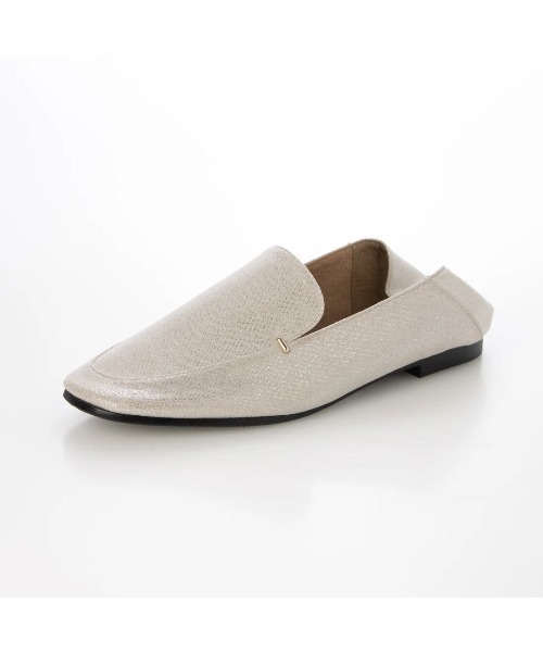 carino(カリーノ)の「【レイン対応】スクエアトゥフラットシューズ(バレエシューズ・レディース・ブラック/シルバー/ベージュ系その他4/アイボリー・24.5cm/24cm/22.5cm/23.5cm/23cm)」の17枚目の写真
