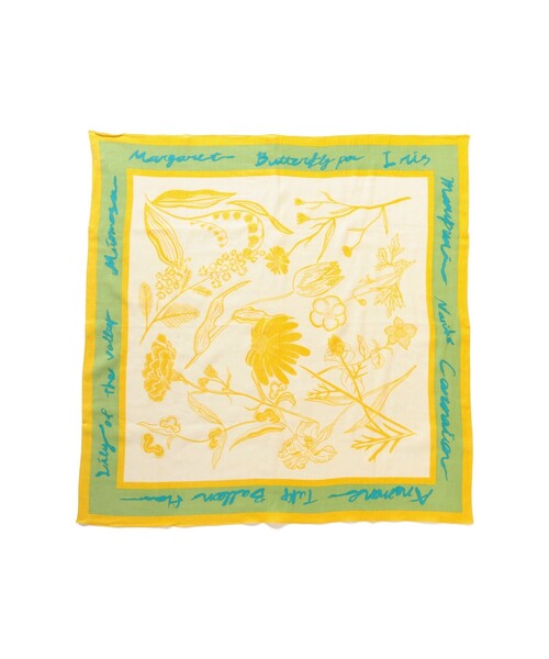 Demi-Luxe BEAMS（デミルクス ビームス）の「ｍanipuri / フローラ ストール（ストール/ショール・レディース・グリーン系その他2・ONE SIZE）」の7枚目の写真