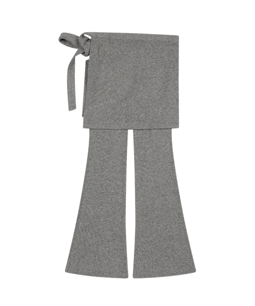 SUNDAY FRUIT MARKET(サンデーフルーツマーケット)の「SUN FLARE PANT WRAP SET GRAY(その他パンツ・レディース・その他・S)」の3枚目の写真