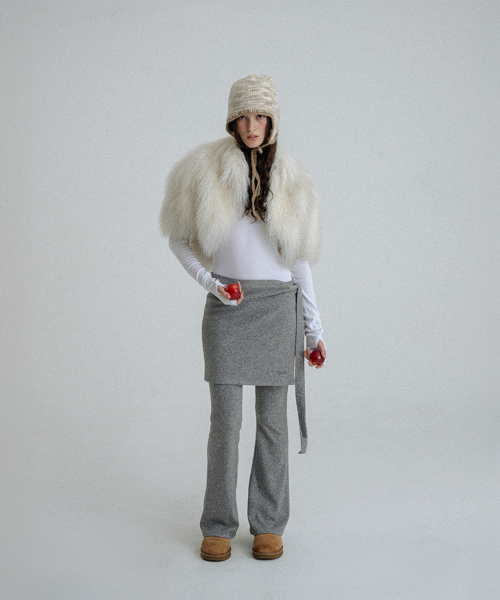 SUNDAY FRUIT MARKET(サンデーフルーツマーケット)の「SUN FLARE PANT WRAP SET GRAY(その他パンツ・レディース・その他・S)」の7枚目の写真