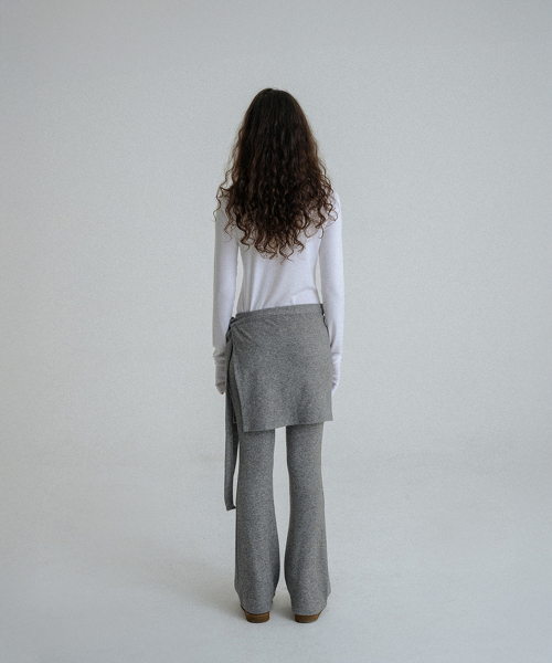 SUNDAY FRUIT MARKET(サンデーフルーツマーケット)の「SUN FLARE PANT WRAP SET GRAY(その他パンツ・レディース・その他・S)」の10枚目の写真