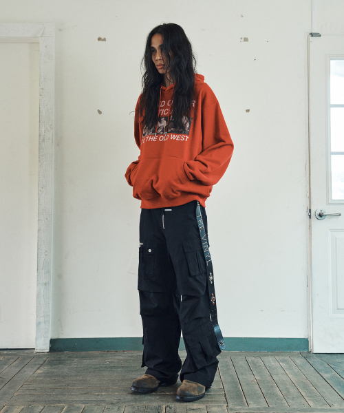 THEVINYLHOUSE（ザバイニルハウス）の「WESTERN SALOON HOODIE RED（パーカー・メンズ・その他・S/M/L）」の5枚目の写真