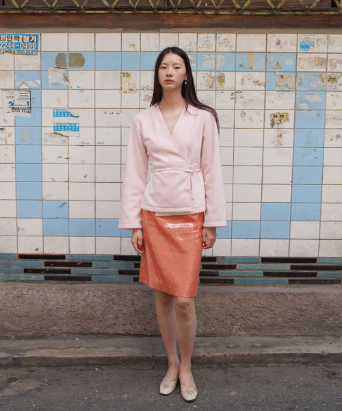 NUUANU(ヌアヌ)の「Dahl Jacket_Pink(その他アウター・レディース・その他・1/2/3)」の2枚目の写真