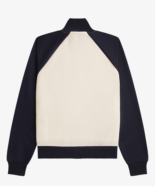 FRED PERRY(フレッドペリー)の「Colour Block Track Jacket/カラーブロックトラックジャケット(ジャージ・レディース・ベージュ・10)」の6枚目の写真