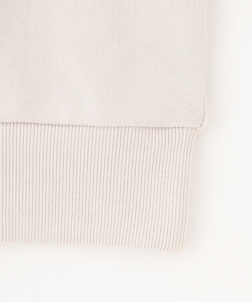 LOVETOXIC（ラブトキシック）の「【秒かわトップス】アニマル刺しゅうベーシックトレーナー（スウェット・キッズ・ホワイト系その他/アイボリー/チャコール/イエロー・S:140cm/130cm/M:150cm/L:160cm）」の9枚目の写真