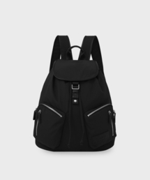 Fallett（ファレット）の「クラスプバックパック ブラック（バックパック/リュック）」