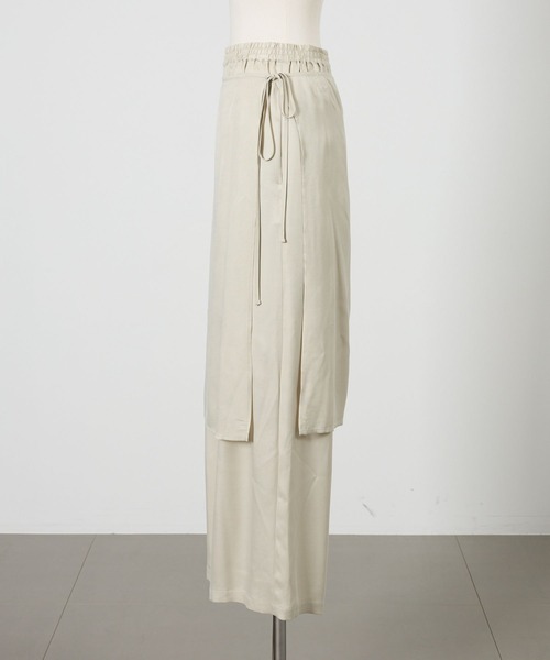 Chaos（カオス）の「Chaos(カオス)/リュシールスカートパンツ　【セットアップ可】（その他パンツ・レディース・ライトベージュ・FREE）」の3枚目の写真
