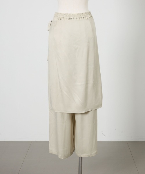 Chaos（カオス）の「Chaos(カオス)/リュシールスカートパンツ　【セットアップ可】（その他パンツ・レディース・ライトベージュ・FREE）」の4枚目の写真