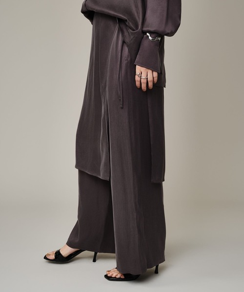 Chaos（カオス）の「Chaos(カオス)/リュシールスカートパンツ　【セットアップ可】（その他パンツ・レディース・ライトベージュ/グレー・FREE）」の7枚目の写真