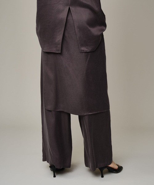 Chaos（カオス）の「Chaos(カオス)/リュシールスカートパンツ　【セットアップ可】（その他パンツ・レディース・ライトベージュ/グレー・FREE）」の9枚目の写真