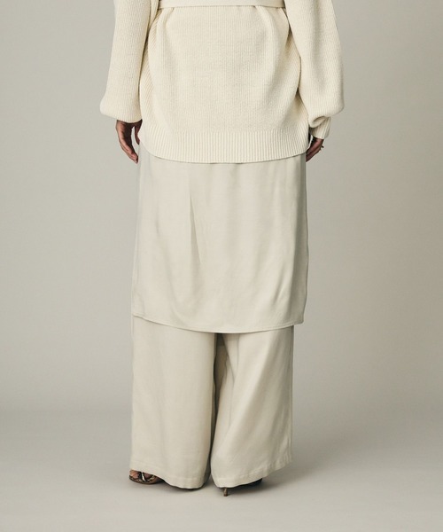 Chaos（カオス）の「Chaos(カオス)/リュシールスカートパンツ　【セットアップ可】（その他パンツ・レディース・ライトベージュ/グレー・FREE）」の15枚目の写真