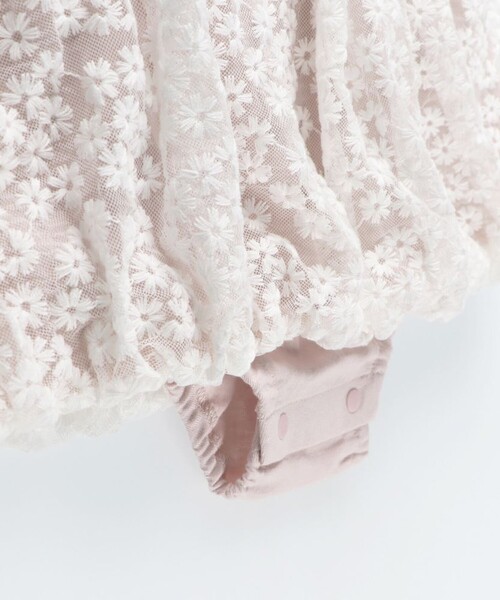 BRANSHES（ブランシェス）の「【お花シリーズ】チュールカバーオール（その他ベビー用品・キッズ・ピンク・70/80）」の12枚目の写真