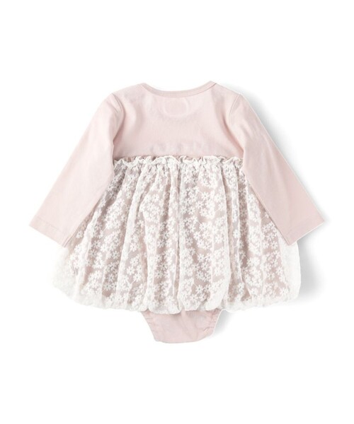 BRANSHES（ブランシェス）の「【お花シリーズ】チュールカバーオール（その他ベビー用品・キッズ・ピンク・70/80）」の6枚目の写真